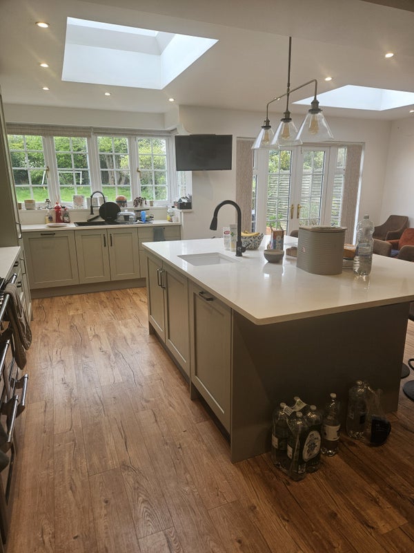 Photo 1: Shared kitchen dining and second living room