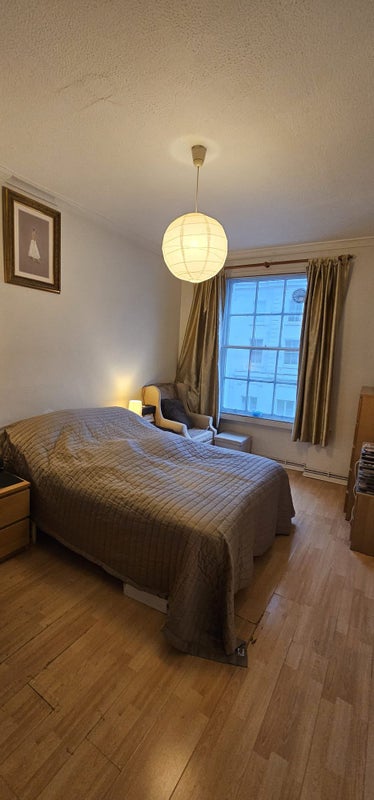 Photo 1: Large bedroom with double bed, with extra space of office table and chair if needed.