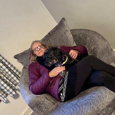 Photo 1: A granny and her dog!