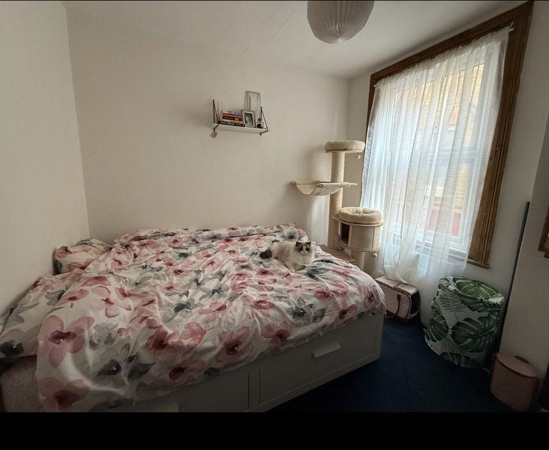 Photo 1: Double bed frame 