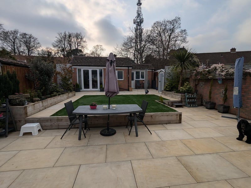 Photo 1: Exterior annexe.  Communication tower beyond - good signal! 