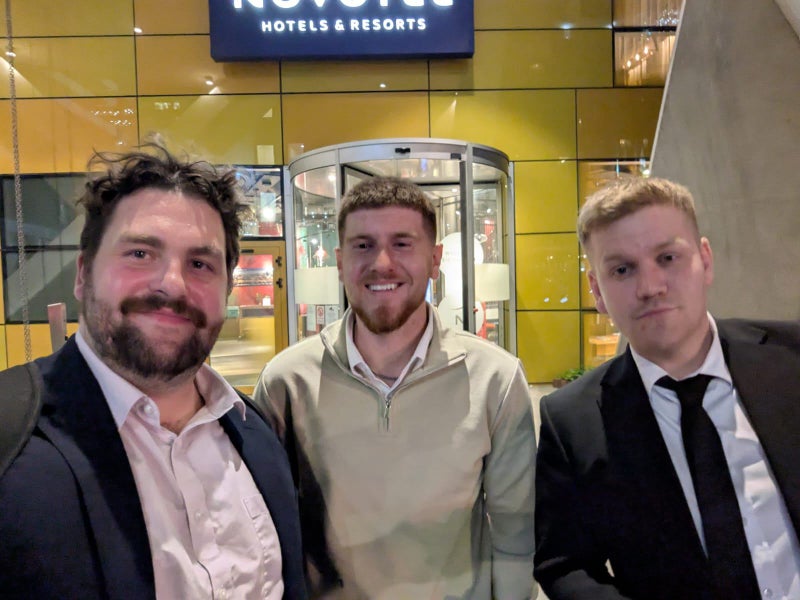 Photo 1: Left to right-alex, taron, myself(will)