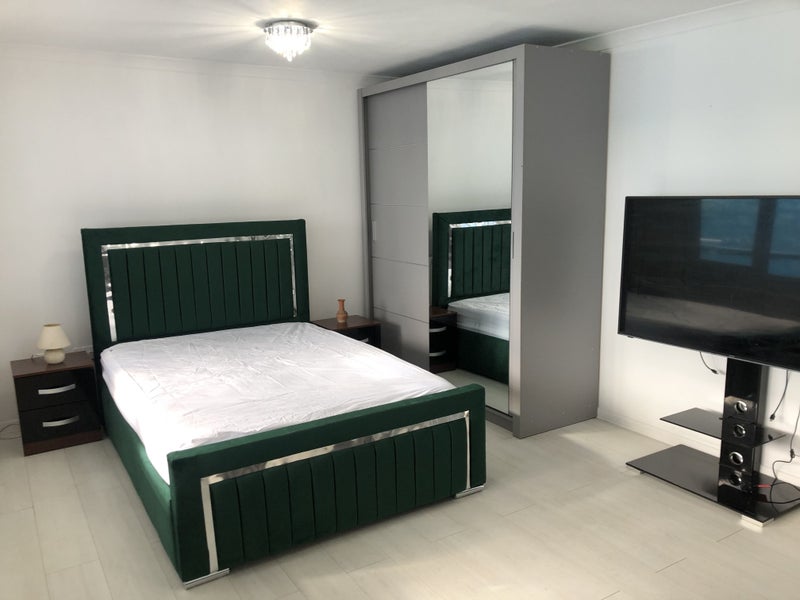 Photo 1: Bed+Mattress+Mattress (All Brand New)