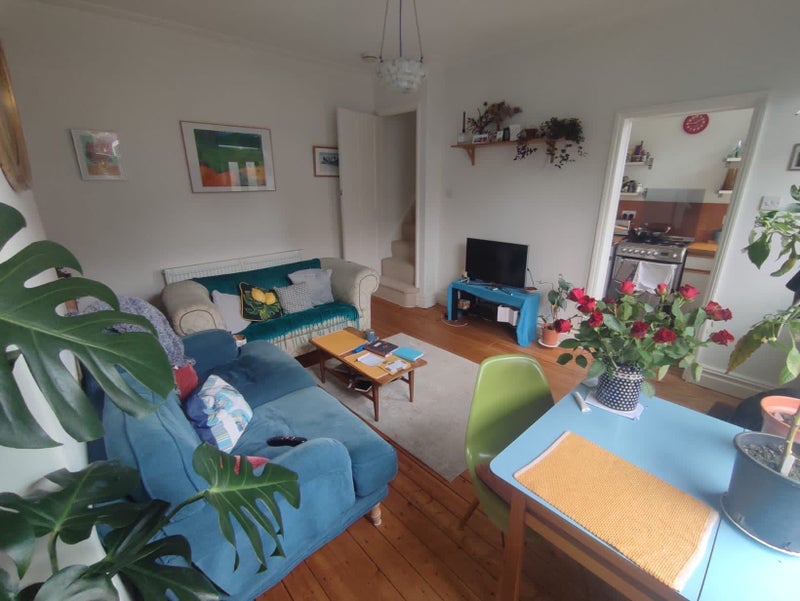 Photo 1: Lovely light living room