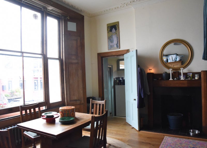 Photo 1: High ceilings, huge windows, wooden shutters