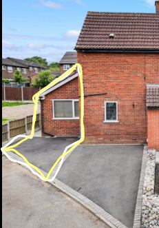 Photo 1: Area with driveway