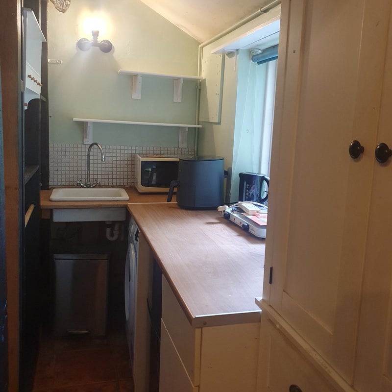 Photo 1: Galley kitchen