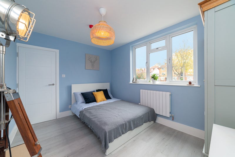 Photo 1: Nice Trendy Bedroom