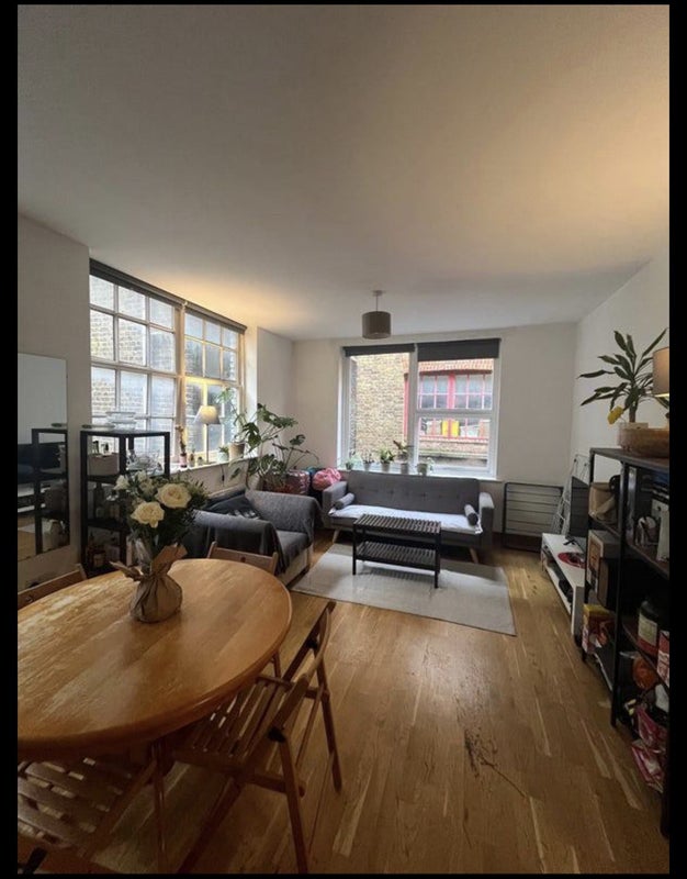 Photo 1: Living room (currently unfurnished)