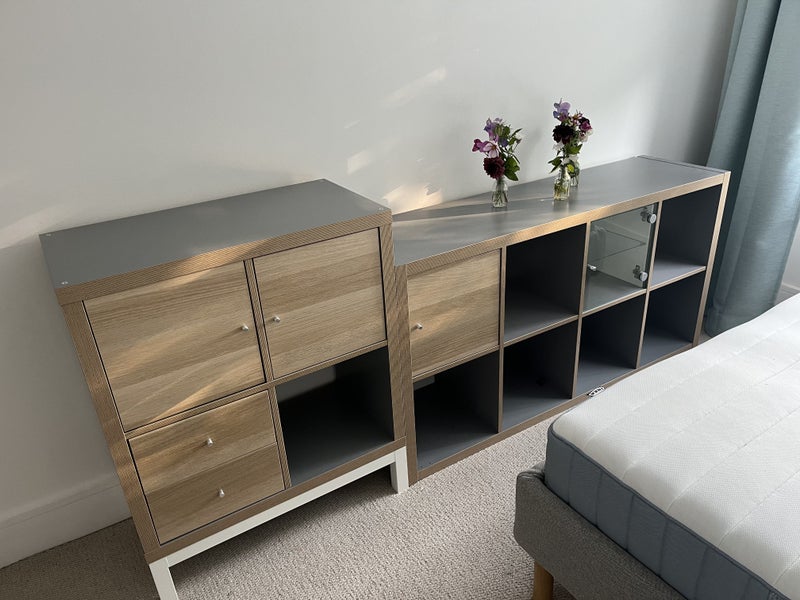 Photo 2: TV stand, bookshelves and storage