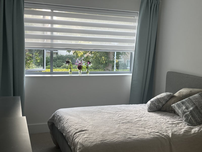 Photo 7: blinds and curtains