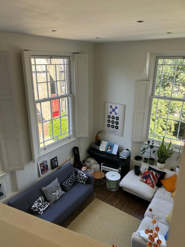 Photo 1: living room (view from mezzanine)