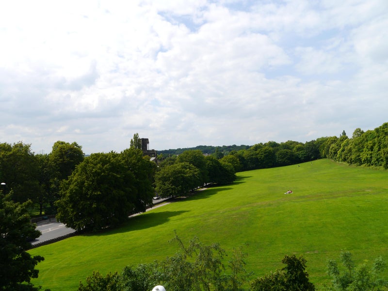Photo 1: View from the rear of the house and the £625 bedroom towards Kirkstall Abbey