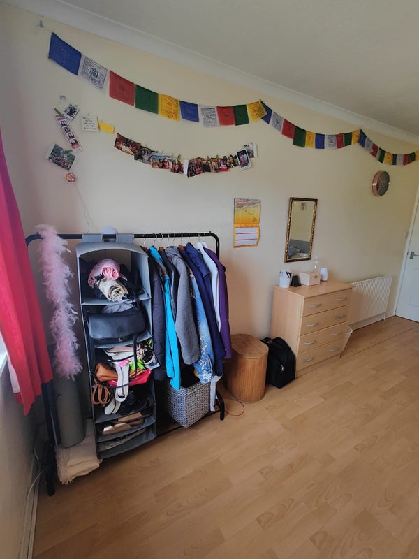 Photo 3: Clothes rack property of current flatmate