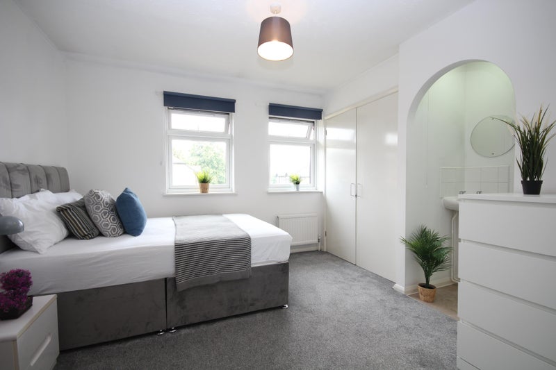 Photo 1: ROOM 5 - Available NOW - *Has private shower & basin*
