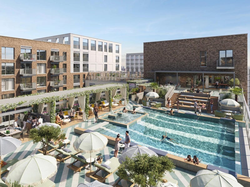 Photo 1: Pool East building