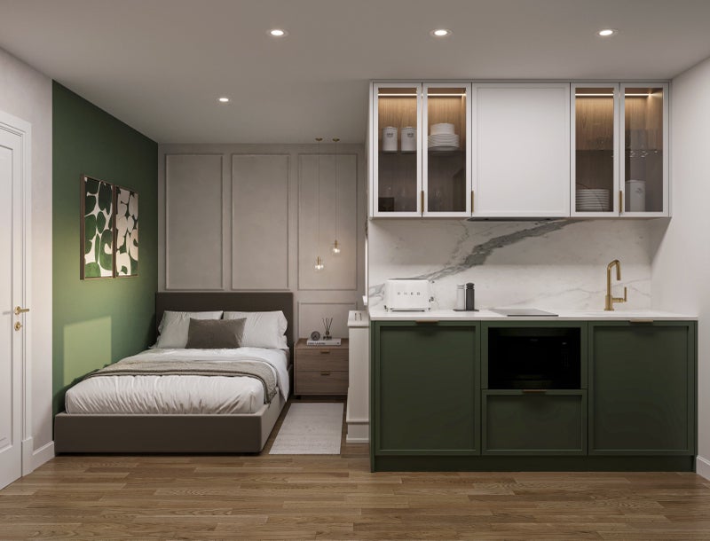 Photo 1: Self contained studio room