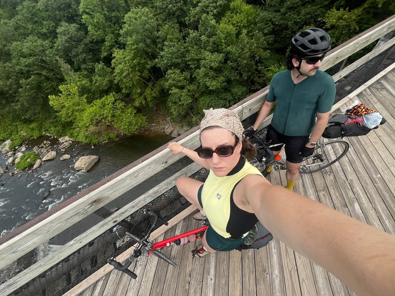 Photo 1: My partner and I did a 3 day bike trip