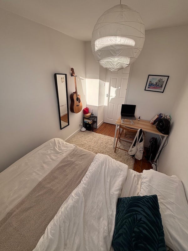 Photo 1: Bedroom with working space