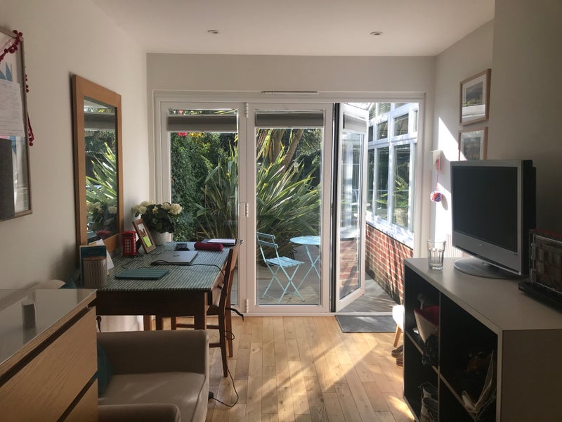 Photo 1: looking onto garden