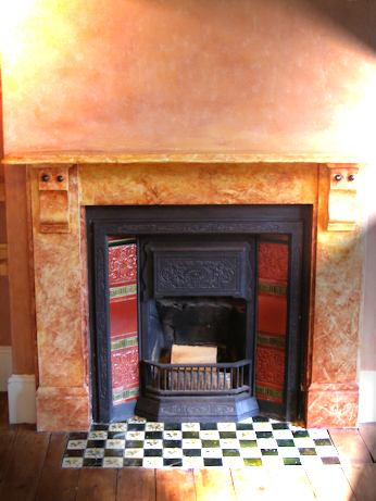 Photo 1: Fireplace