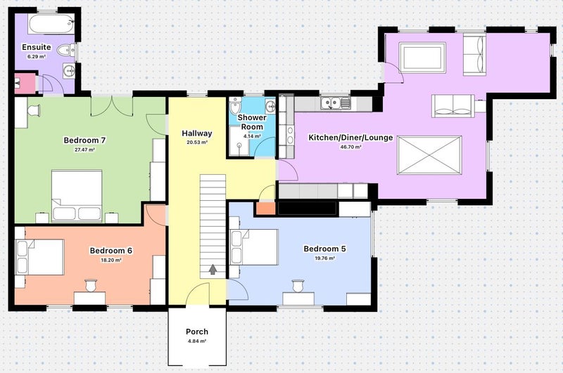 Photo 1: GROUND FLOOR PLAN