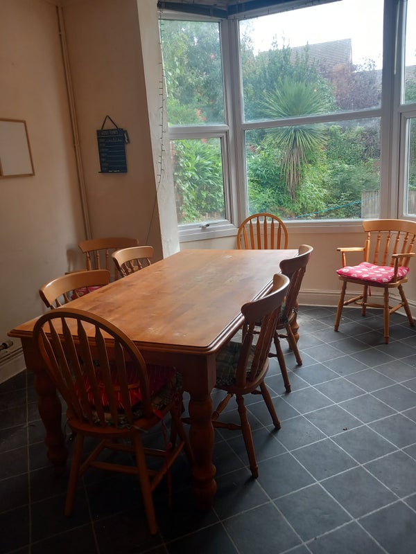 Photo 1: Downstairs kitchen diner.