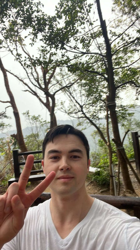 Photo 1: On a run