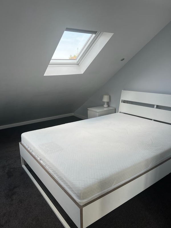 Photo 1: Skyview blackout windows, king size bed 