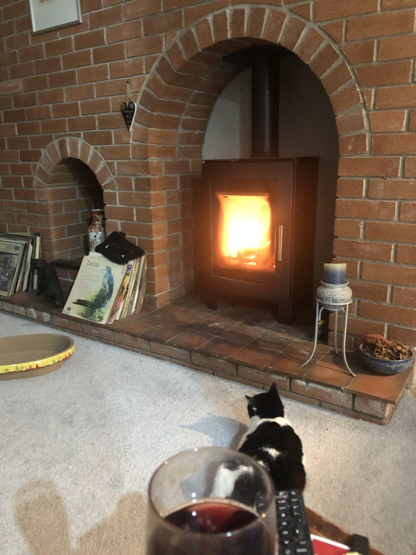 Photo 1: Fireside