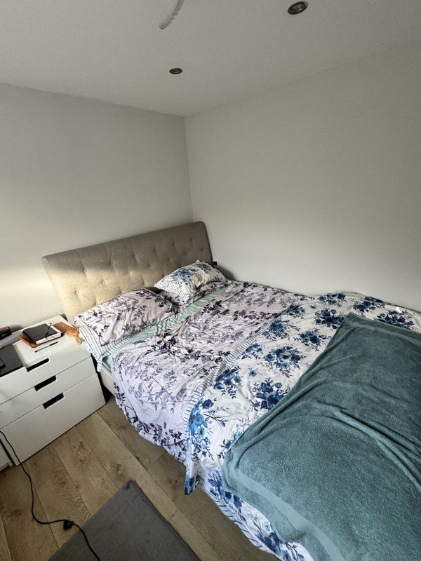 Photo 1: Main Room with Kind size bed recently redecorated