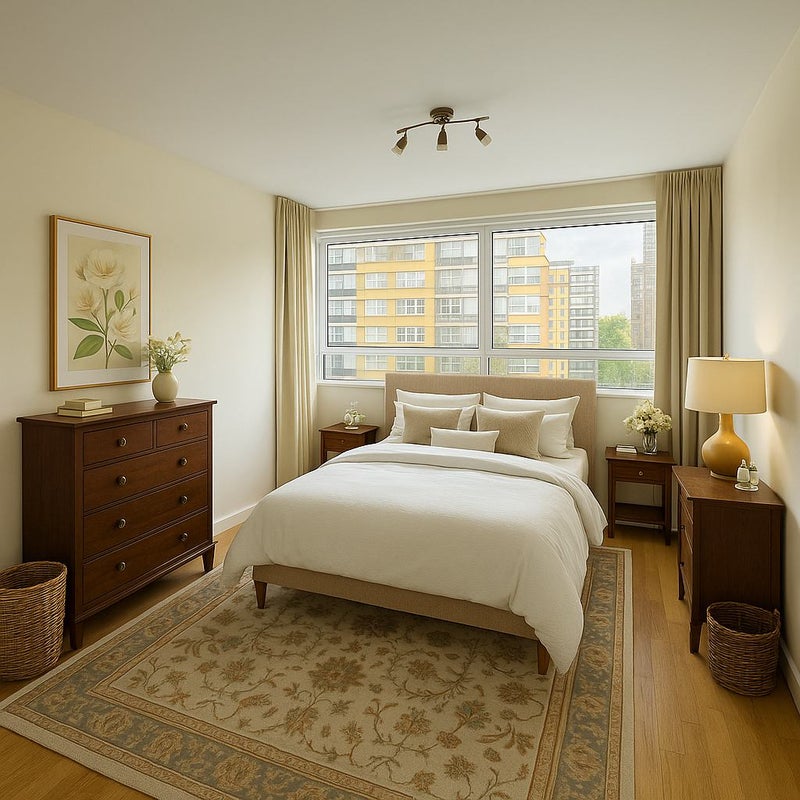 Photo 1: The double room