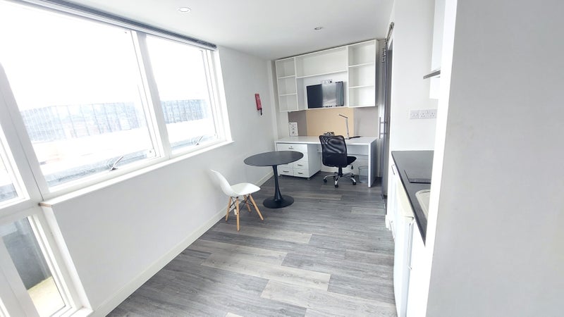 Photo 1: Study Space and kitchenette