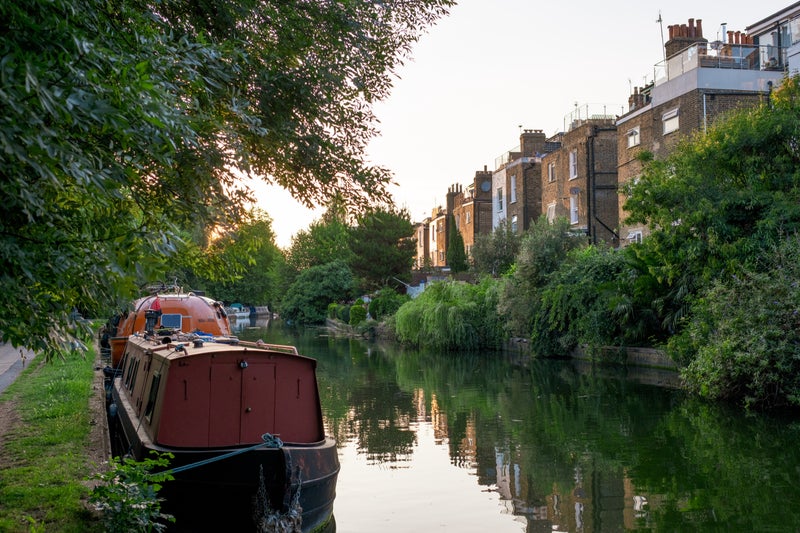 Photo 1: View from Regent’s Canal 