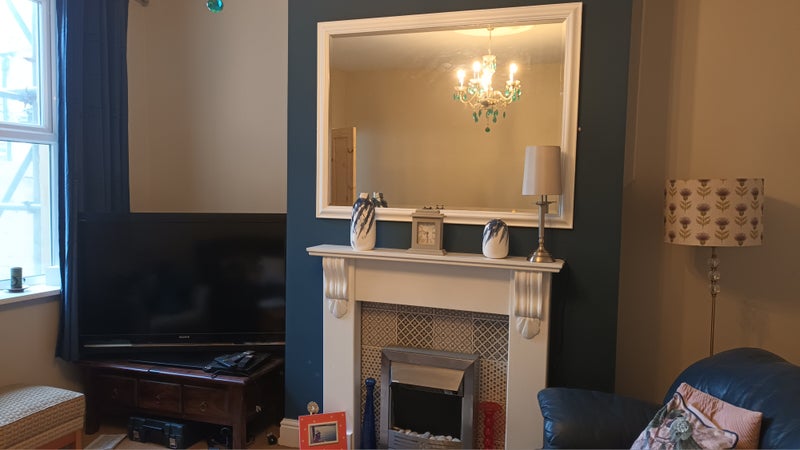 Photo 1: shared cosy living room large TV newly decorated