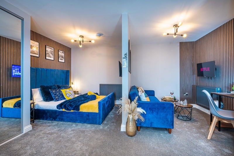 Photo 1: Studio 1 Separate bed & Living 