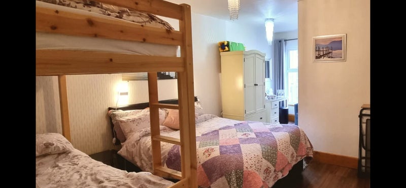 Photo 1: Large double room (bunk beds removed)