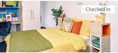 Photo 1: Double Bed and Ensuite in the Background