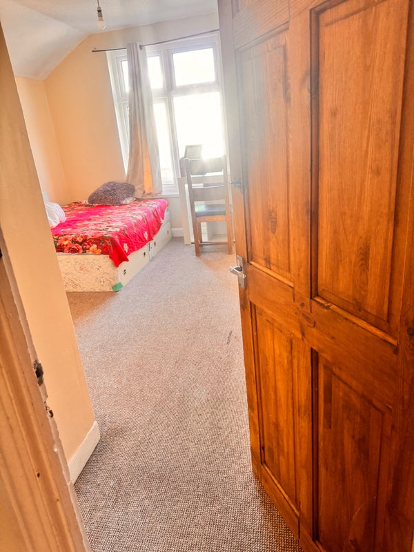 Photo 1: Double bed room have divan bed and Chester drawer and table chair