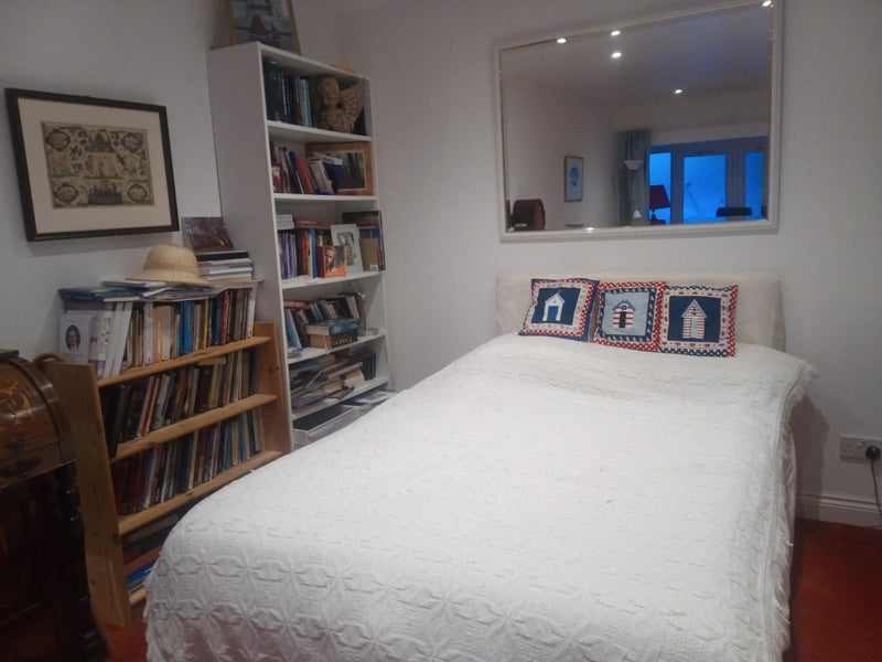 Photo 1: Double bed with bedding