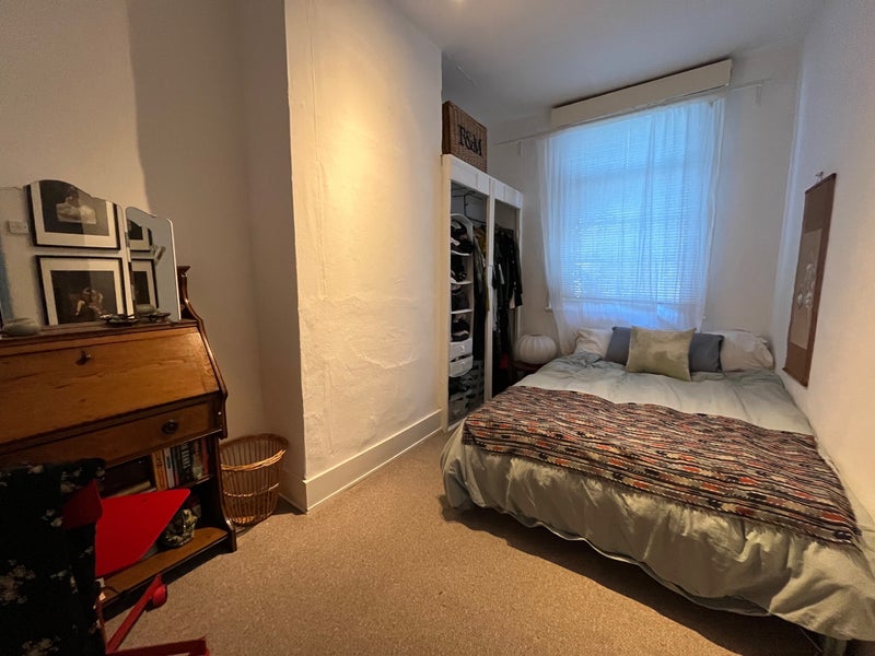 Photo 1: Available room, south facing with built in warderobe. Other furniture not included.