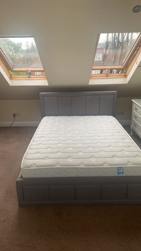 Photo 1: one doublesize bed w/ underbed storage