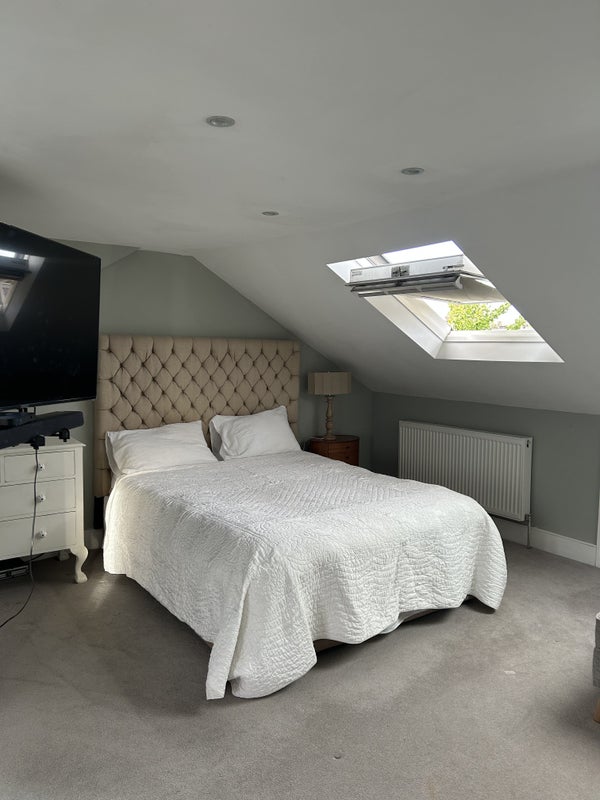 Photo 1: loft room with kingsize bed