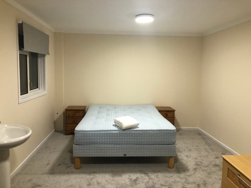 Photo 1: DOUBLE BED THAT DOES HAVE A VELOUR HEADBOARD