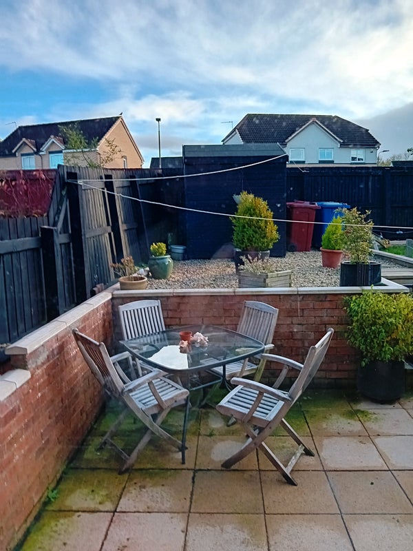 Photo 1: Back garden