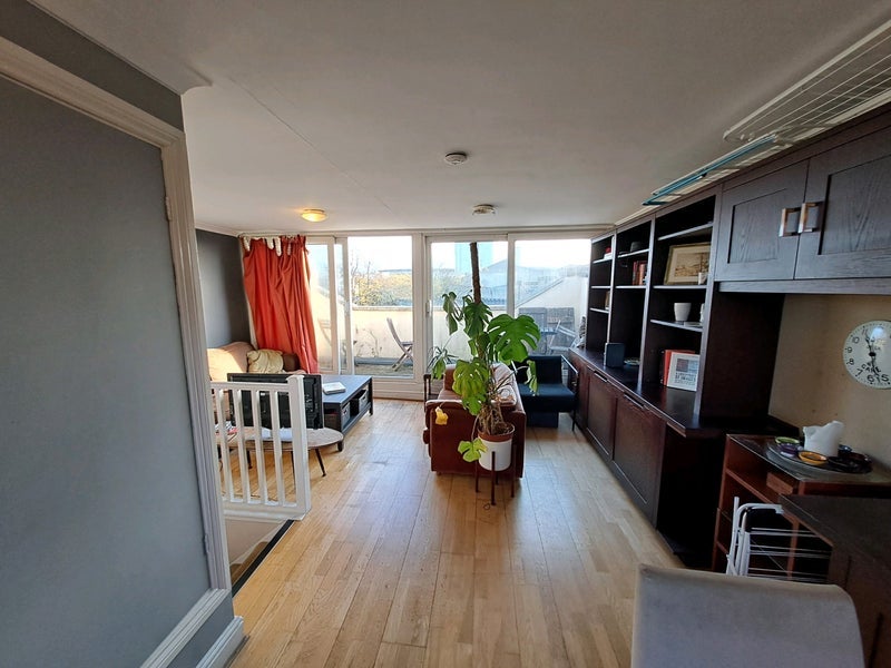 Photo 1: Upstairs - living room