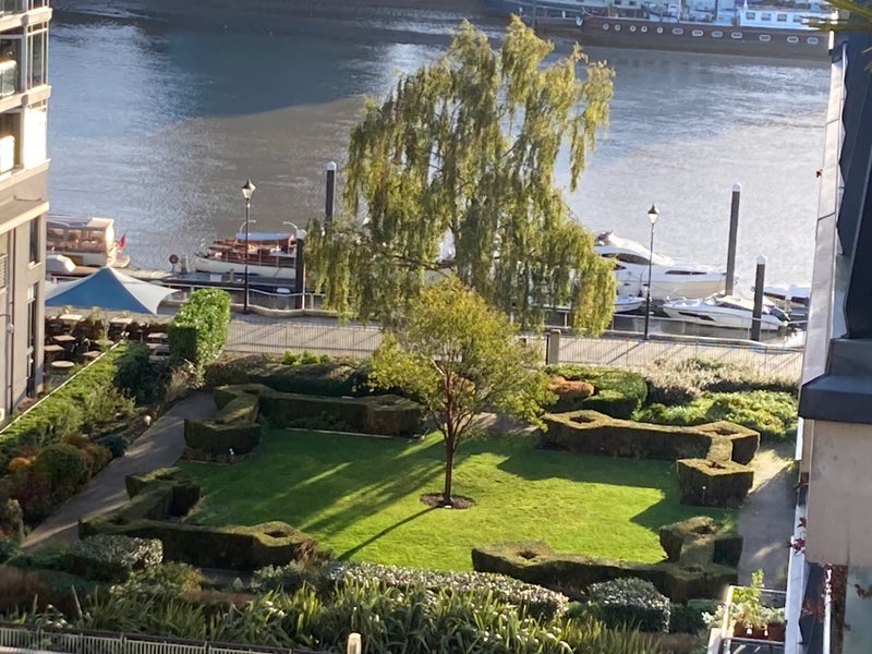 Photo 1: River view from living room balcony