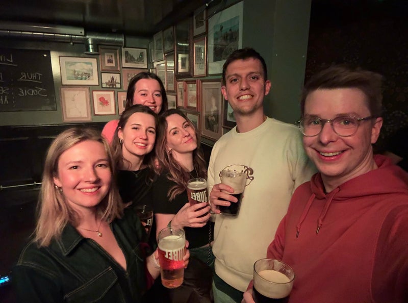 Photo 1: Myself in the middle with Jubel and Fraser is in Red 