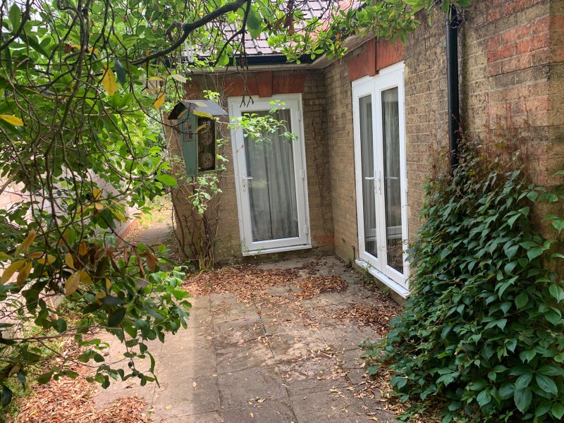 Photo 1: Secluded patio