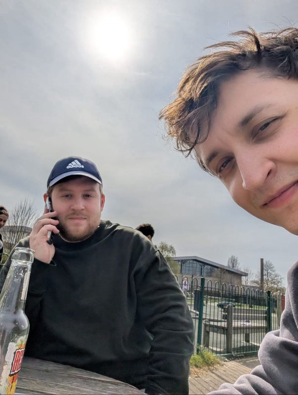 Photo 1: Mateusz (left) and Daniel (right)